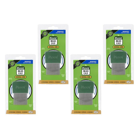 Ego Moov Head Lice Removal Comb Pack of 4