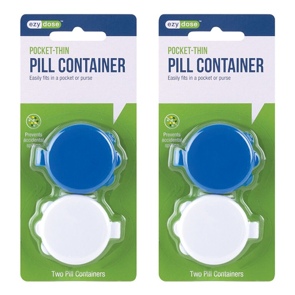 Ezy Dose Pocket Pill Caddy Pack of 2