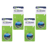 Ezy Dose Round Fashion Pill Case Pack of 4