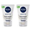 NIVEA MEN Sensitive Face Wash 100mL Pack of 2