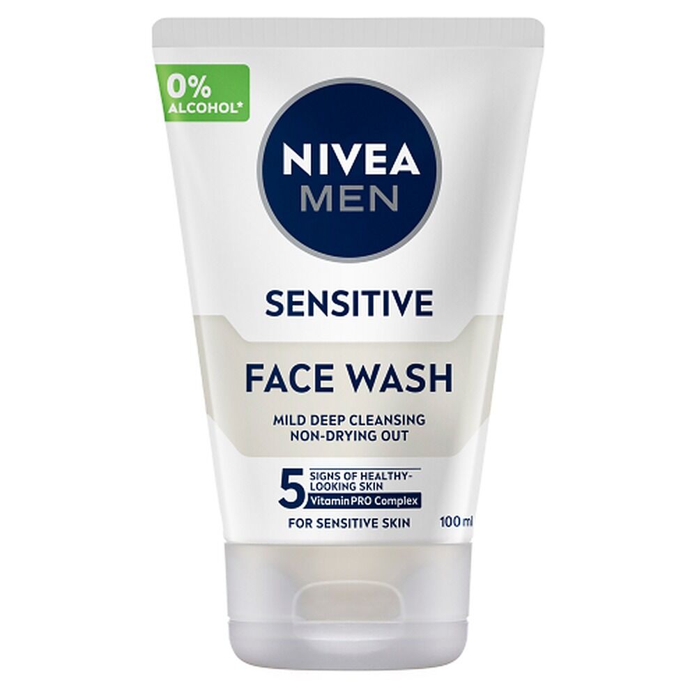 NIVEA MEN Sensitive Face Wash 100mL
