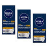 NIVEA Men Hydrocare Moisturiser SPF15 75mL Pack of 3