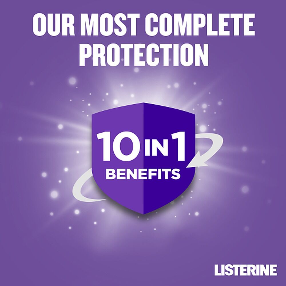 Listerine Total Care Antibacterial Mouthwash 500mL