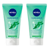 NIVEA Purifying Face Wash Scrub for Oily & Combination Skin 150mL Pack of 2