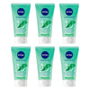 NIVEA Purifying Face Wash Scrub for Oily & Combination Skin 150mL Pack of 6