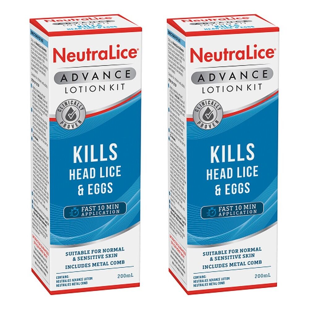 Neutralice Advance Lotion Kit 200mL Pack of 2