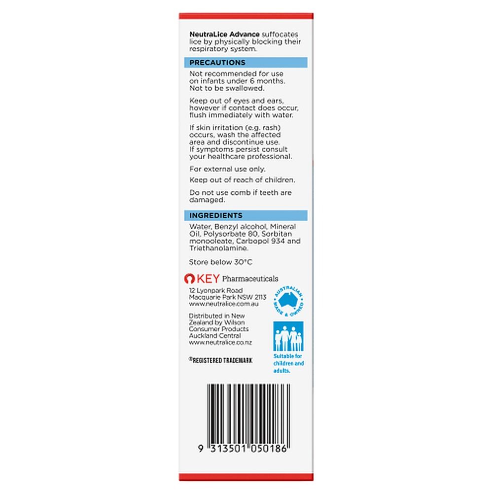 Neutralice Advance Lotion Kit 200mL