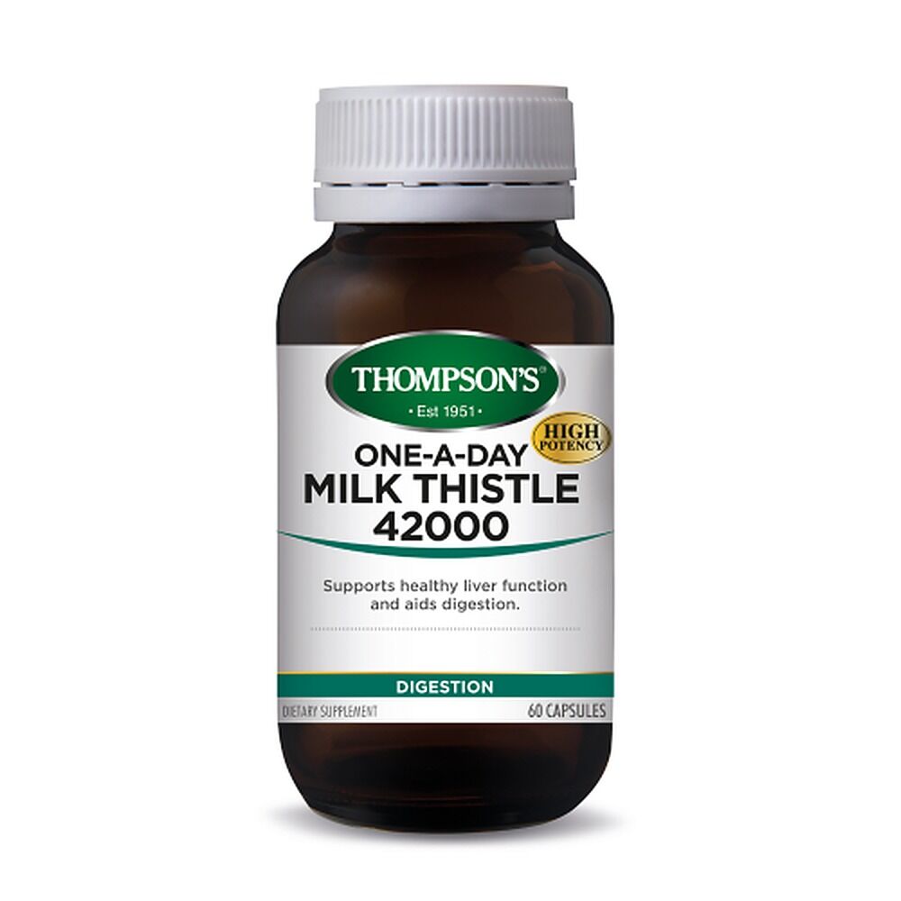 Thompson's One-A-Day Milk Thistle 42000 60 Capsules