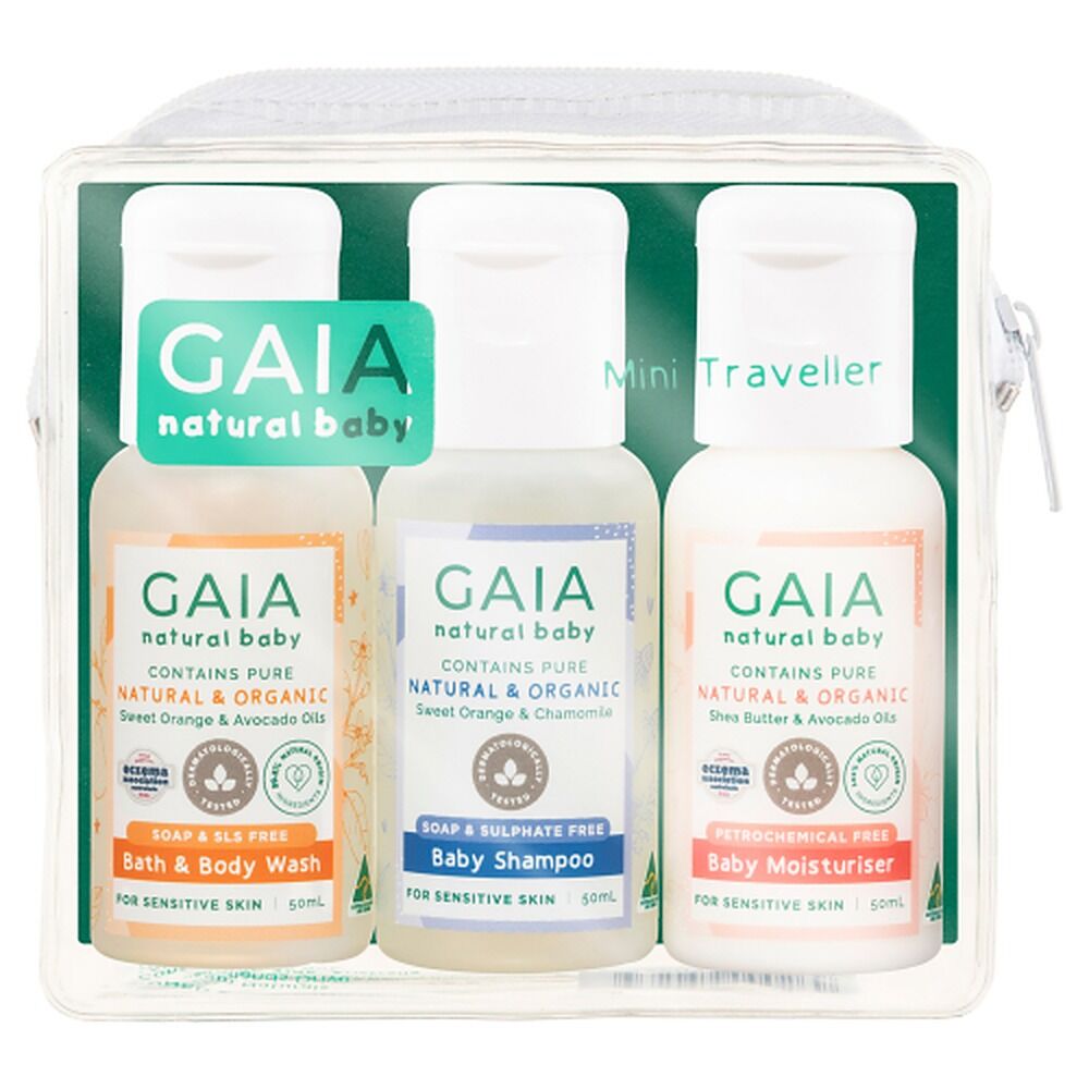 GAIA Natural Baby Travel Pack 50mL