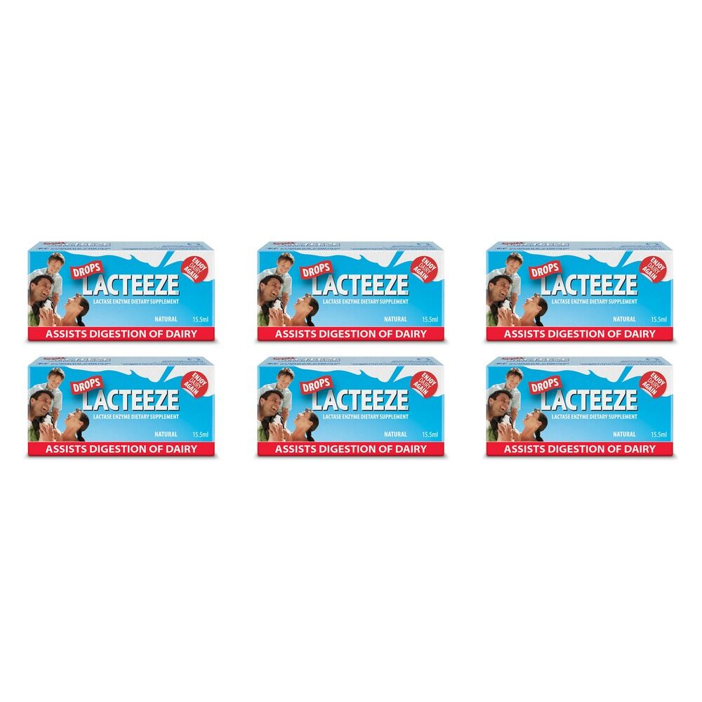Lacteeze Drops 15.5mL Pack of 6