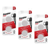 Energizer 2016 Lithium Coin Batteries 2 Pack Bundle of 3