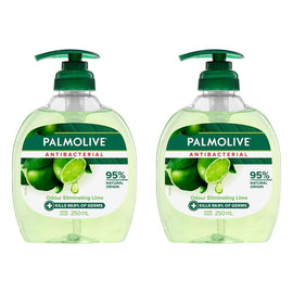 Palmolive Antibacterial Odour Eliminating Lime Hand Wash 250mL Pack of 2