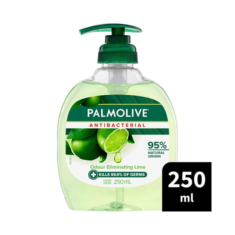 Palmolive Antibacterial Odour Eliminating Lime Hand Wash 250mL
