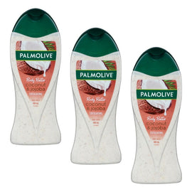 Palmolive Coconut Scrub Body Butter Shower Gel 400mL Pack of 3