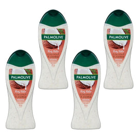 Palmolive Coconut Scrub Body Butter Shower Gel 400mL Pack of 4