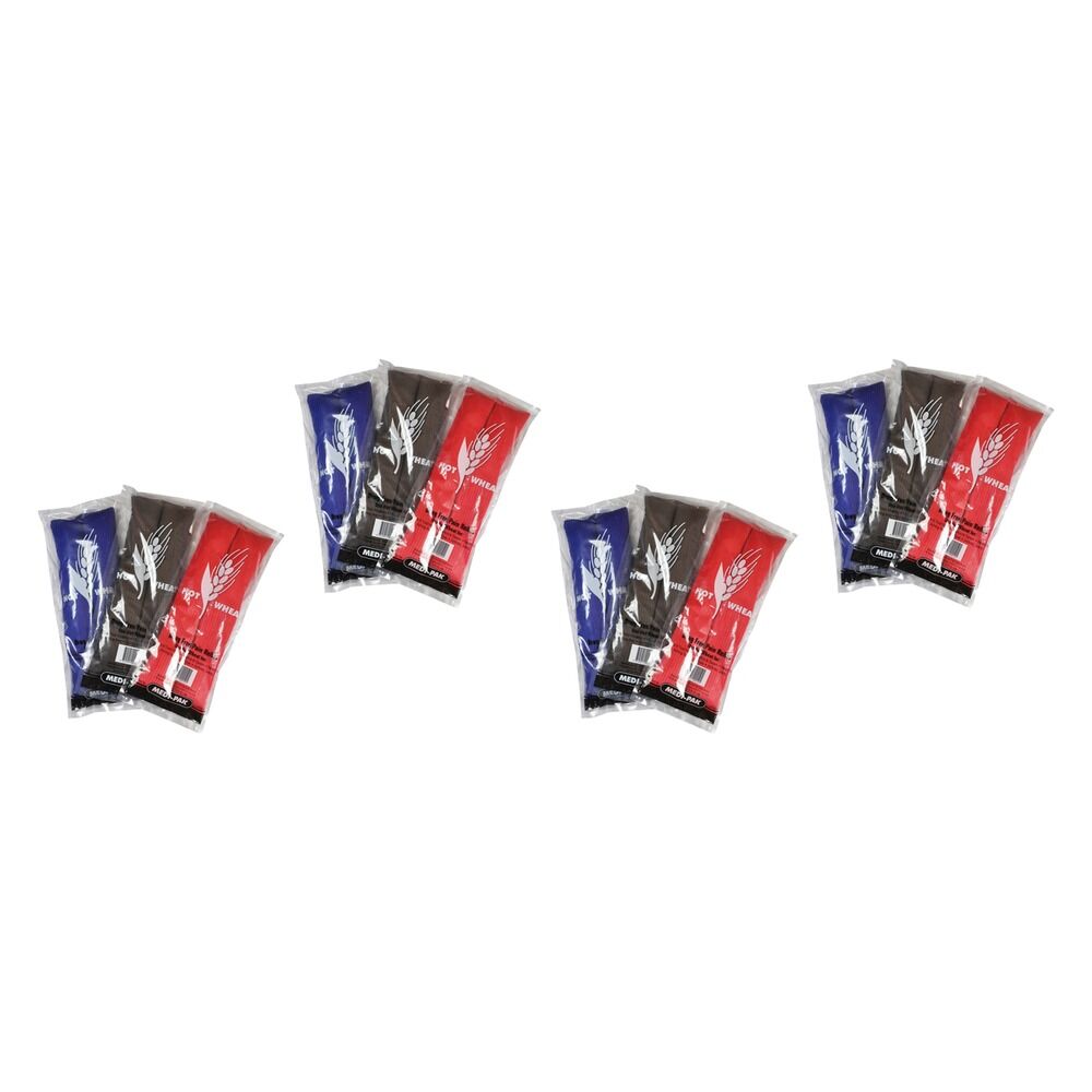 Medi-Ice Pak Hot Wheat Heat Pack Bundle of 4