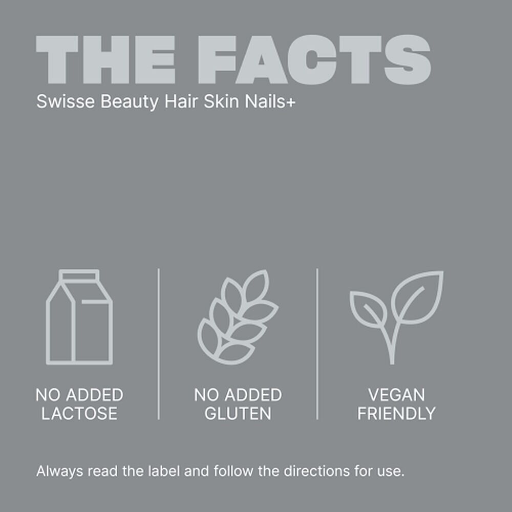 Swisse Beauty Hair Skin Nails+ 60 Tablets