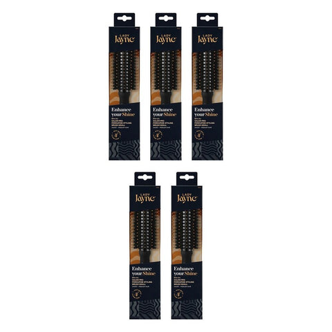 Lady Jayne Small Porcupine Radial Brush x 3 Bundle of 5