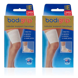 Bodigrip Tubular Support Bandage Size E 8.75cmx1m Flesh Pack of 2