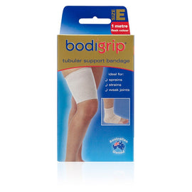Bodigrip Tubular Support Bandage Size E 8.75cmx1m Flesh