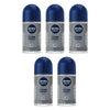 Nivea Deodorant Roll-On Silver Protect 50mL Pack of 5