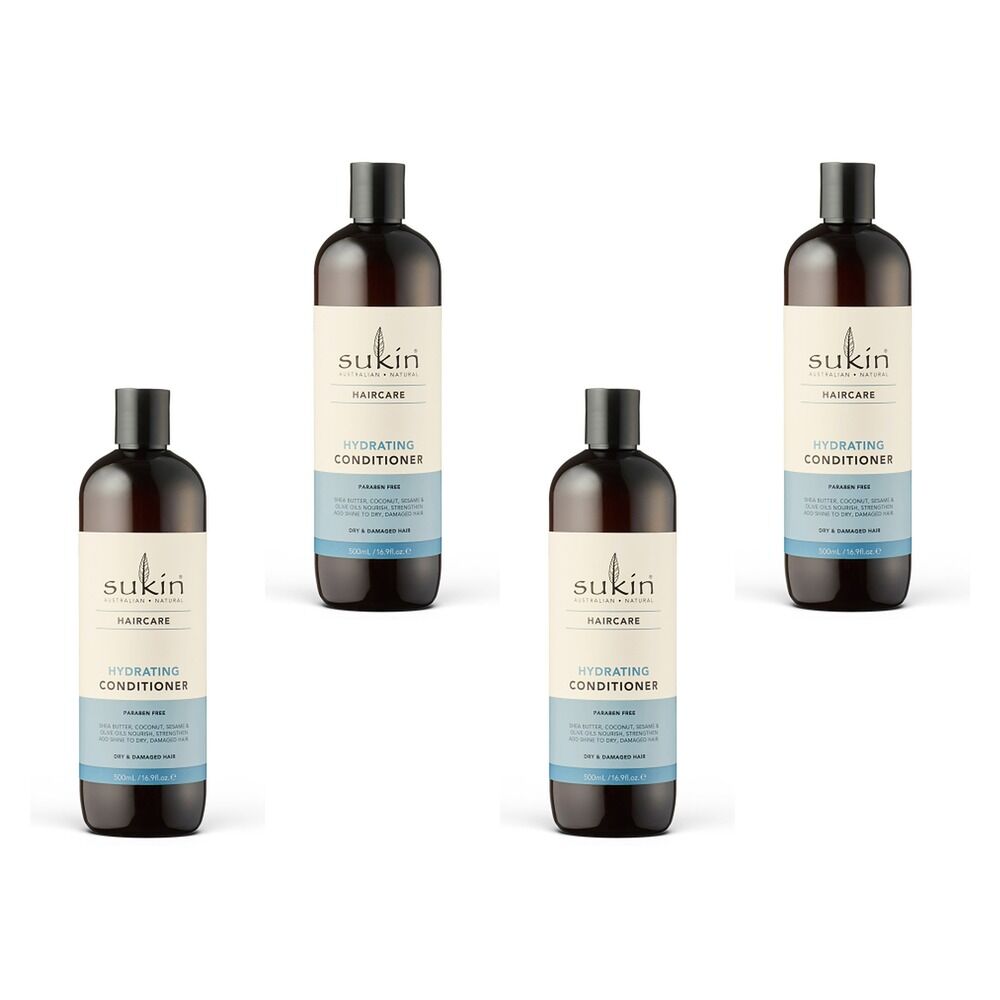 Sukin Hydrating Conditioner 500mL Pack of 4