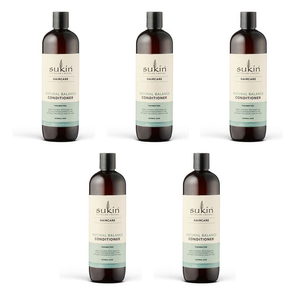 Sukin Natural Balance Conditioner 500mL Pack of 5