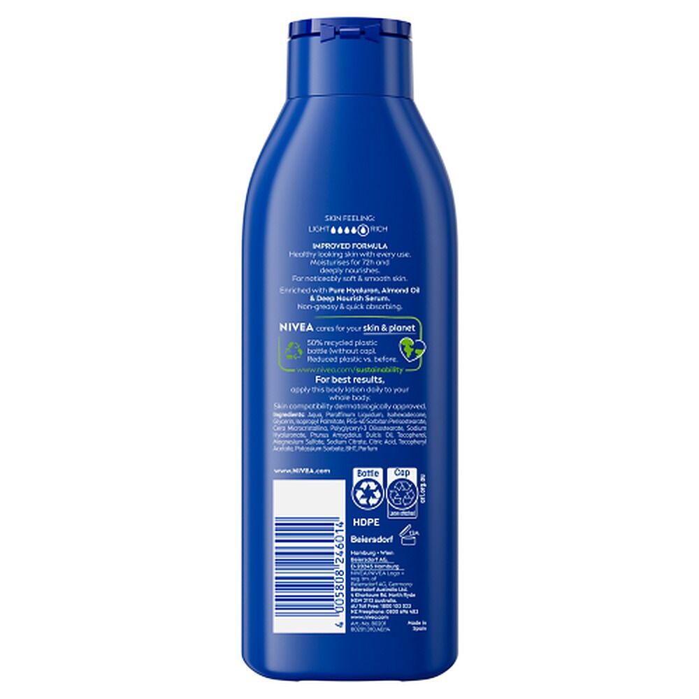 NIVEA Rich Nourishing Body Lotion 250mL x 3