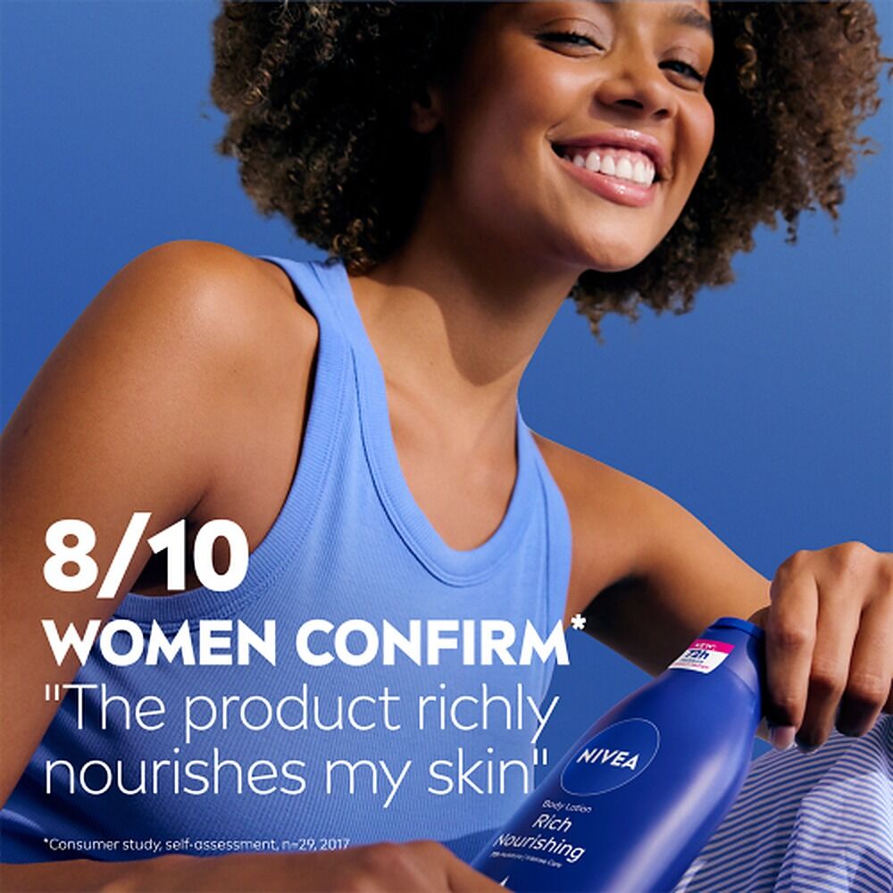 NIVEA Rich Nourishing Body Lotion 250mL x 3