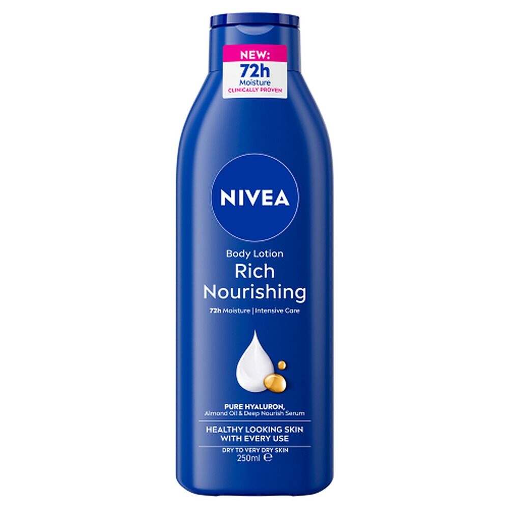 NIVEA Rich Nourishing Body Lotion 250mL x 3