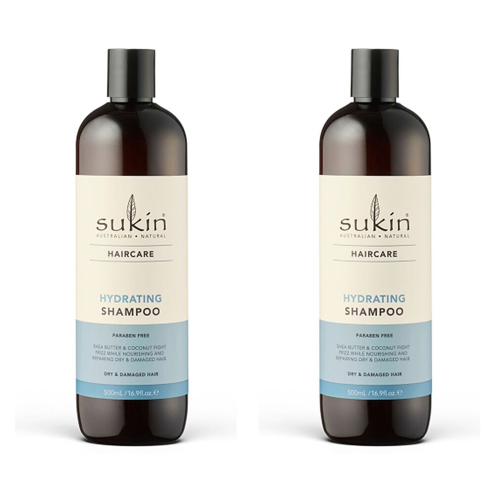 Sukin Hydrating Shampoo 500mL Pack of 2