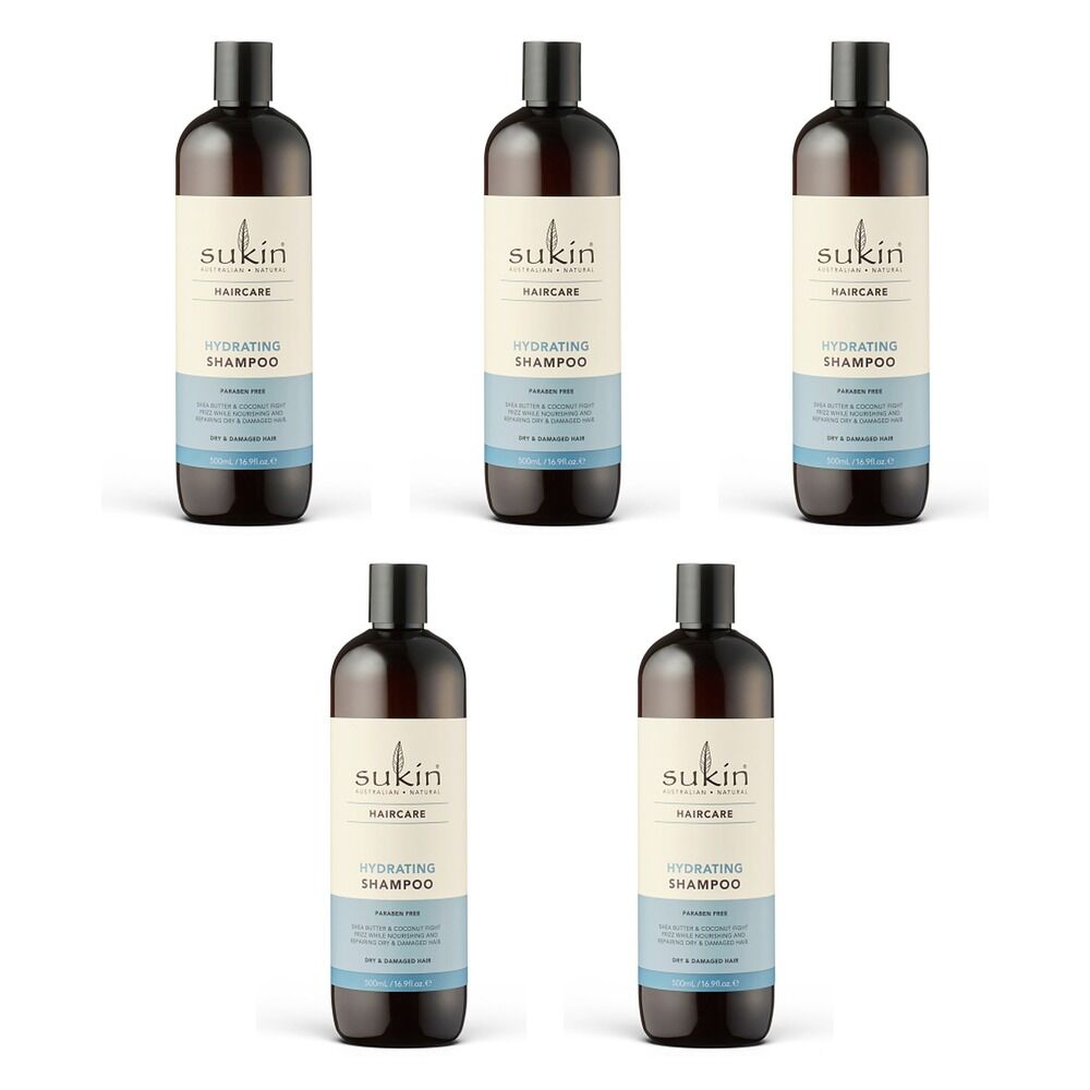 Sukin Hydrating Shampoo 500mL Pack of 5