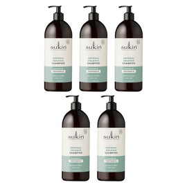 Sukin Natural Balance Shampoo 1 L Pack of 5