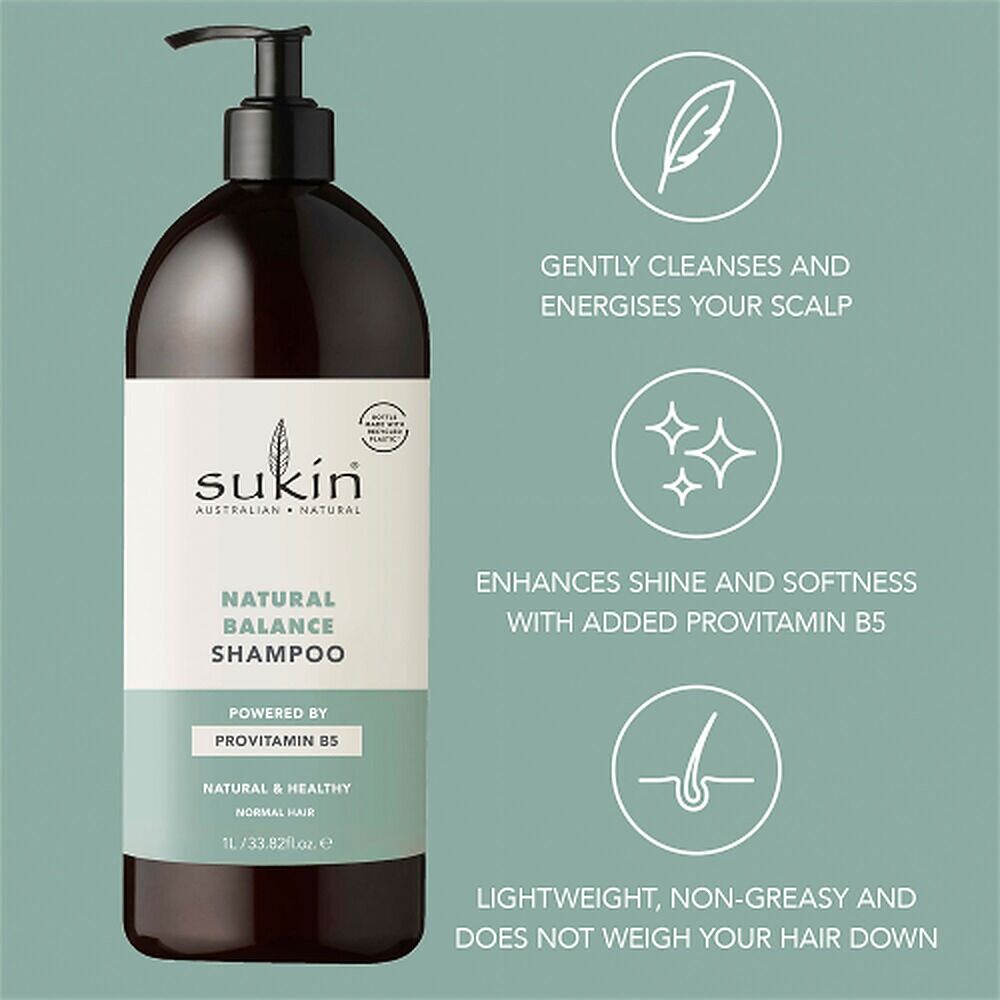 Sukin Natural Balance Shampoo 1 L