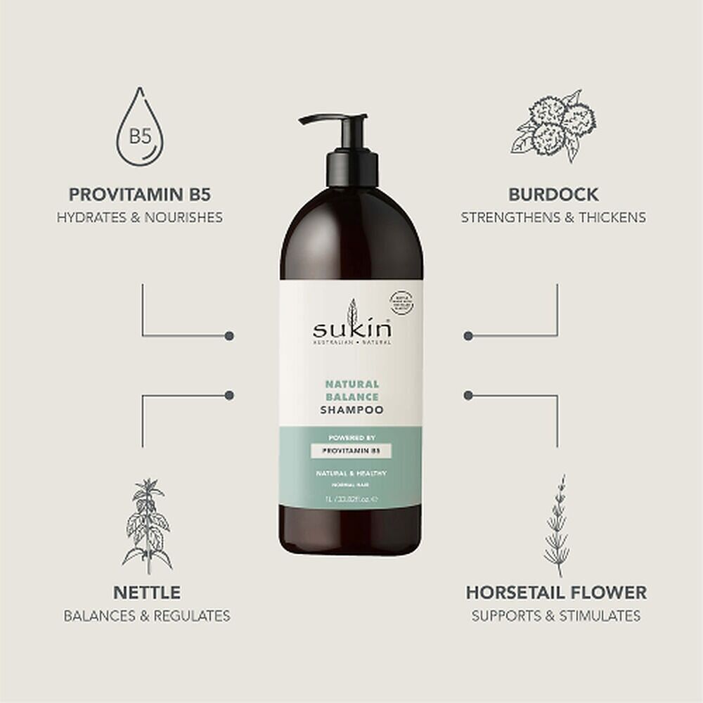 Sukin Natural Balance Shampoo 1 L