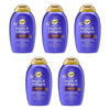 OGX Thick & Full+ Biotin & Collagen Shampoo 385mL x 6 Bundle of 5