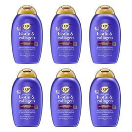 OGX Thick & Full+ Biotin & Collagen Shampoo 385mL x 6 Bundle of 6