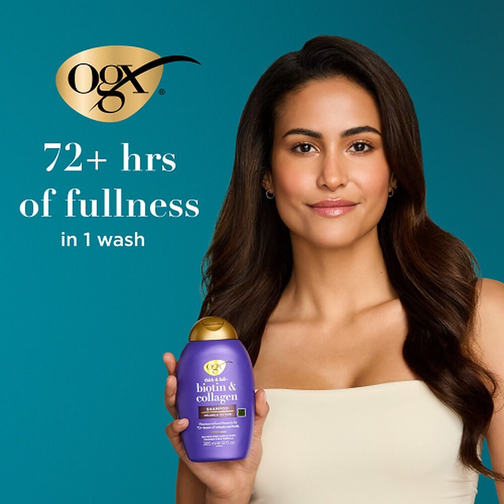 OGX Thick & Full+ Biotin & Collagen Shampoo 385mL x 6