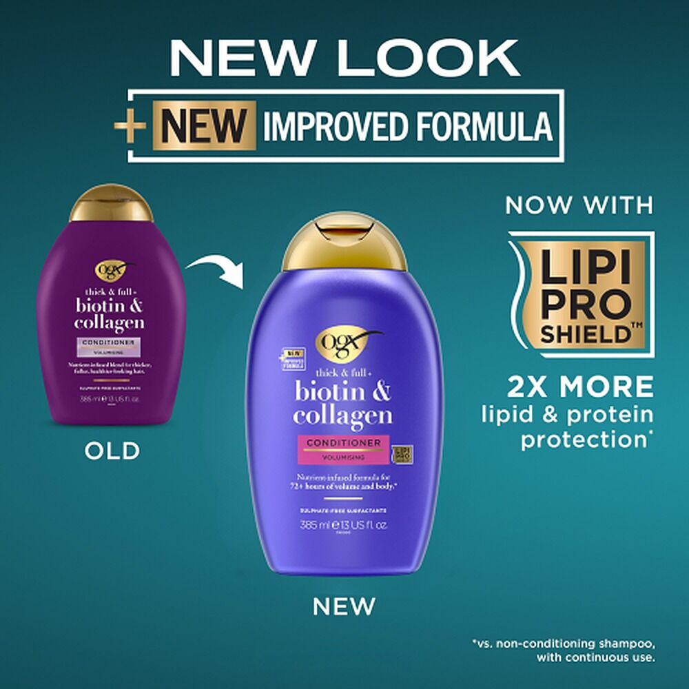 OGX Thick & Full+ Biotin & Collagen Conditioner 385mL x 6