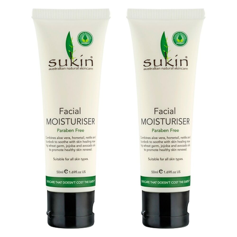 Sukin Facial Moisturiser 50mL Pack of 2