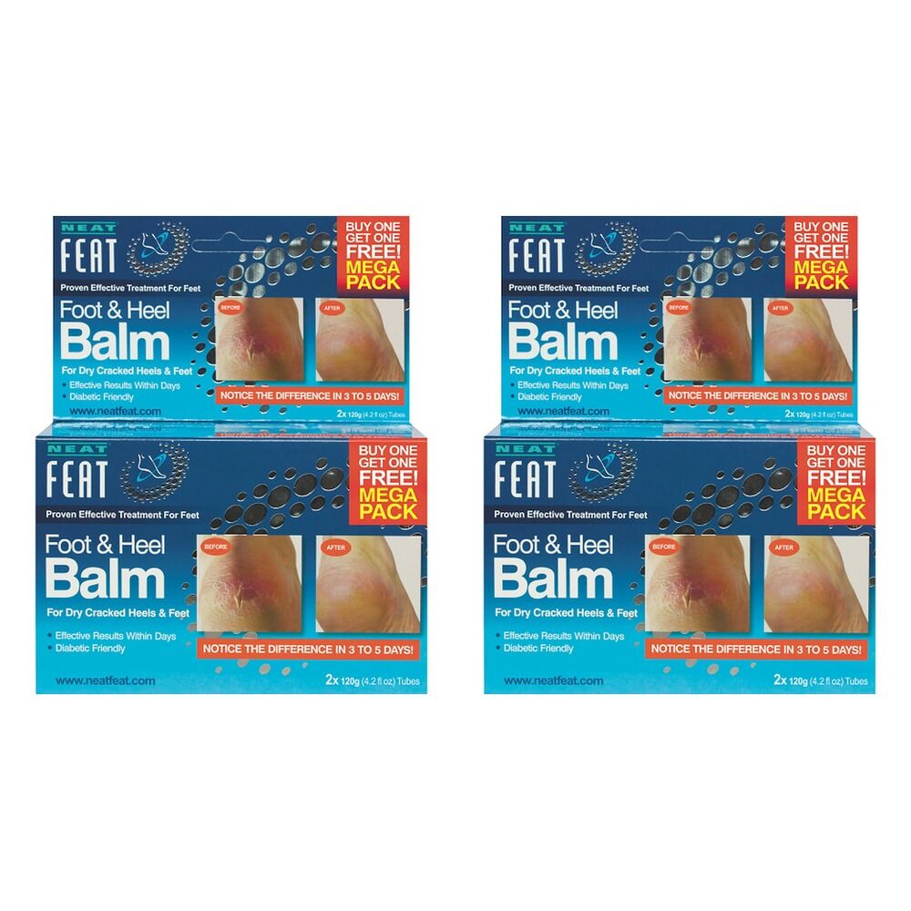 Neat Feat Foot & Heel Balm 2 x 120g Pack of 2