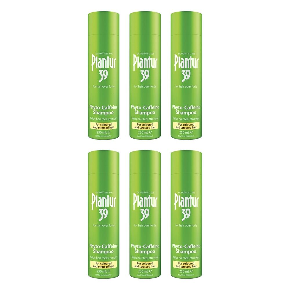 Plantur39 Phyto Caffeine Shampoo for Coloured Hair 250mL Pack of 6