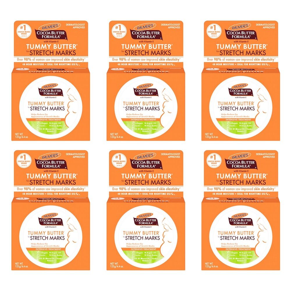 Palmer's Cocoa Butter Formula Tummy Butter for Stretch Marks 125g Pack of 6