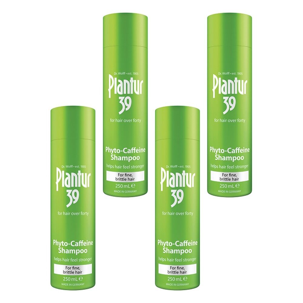 Plantur39 Phyto Caffeine Shampoo for Fine Hair 250mL Pack of 4