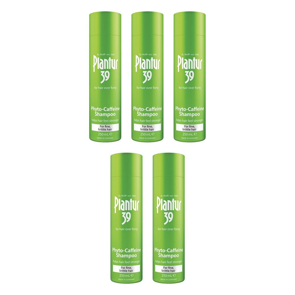 Plantur39 Phyto Caffeine Shampoo for Fine Hair 250mL Pack of 5