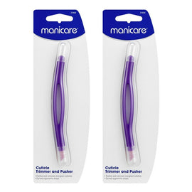 Manicare Cuticle Trimmer and Pusher x 3 Bundle of 2