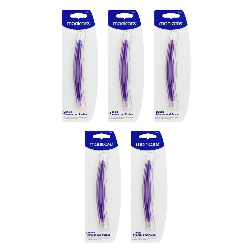Manicare Cuticle Trimmer and Pusher x 3 Bundle of 5