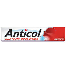 Allens Anticol Menthol Throat Lozenges Stick  Soothes Throat and Nose