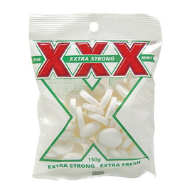 Allens XXX Mints 150g Strong Mint Candy Bag Long Lasting Fresh Breath