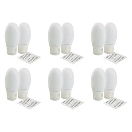 Manicare Travel Tubes 2 Pack x 3 Bundle of 6